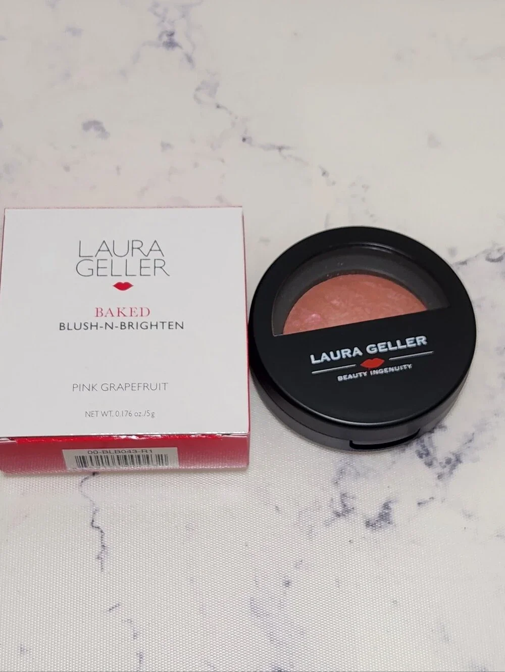 Laura Geller Baked Blush N Brighten Pink Grapefruit